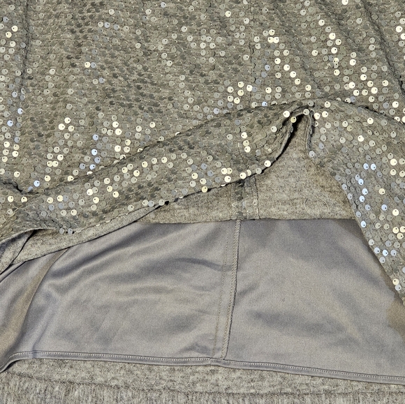 ALEX EVENINGS Women’s Size 20W Dress Evening Sequins Jersey Knit Stretch - Picture 3 of 6